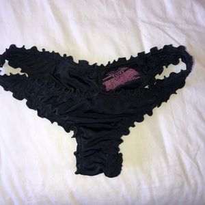 victoria secret ruffle cheeky bottom